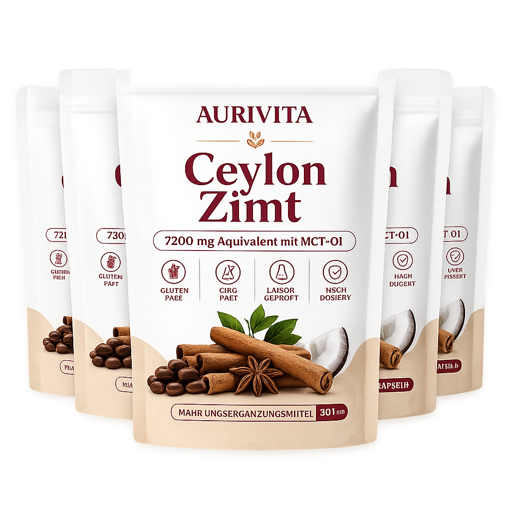 Aurivita Ceylon Zimt 7200 mg mit MCT-Öl